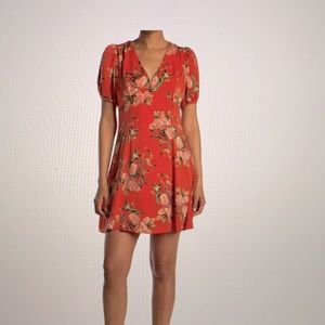 19 Cooper Coral Floral Dress